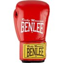 BENLEE Leather Boxing Gloves FIGHTER, red/black