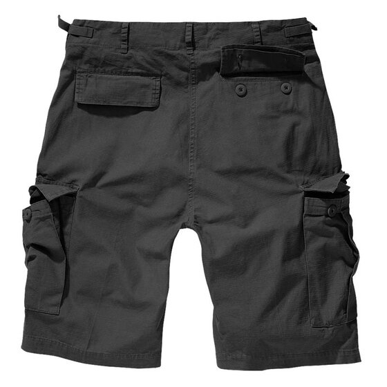 BRANDIT BDU Ripstop Shorts, schwarz L