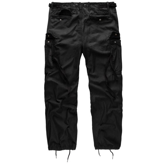 SURPLUS Vintage Fatigues Trousers, black S / 84 cm