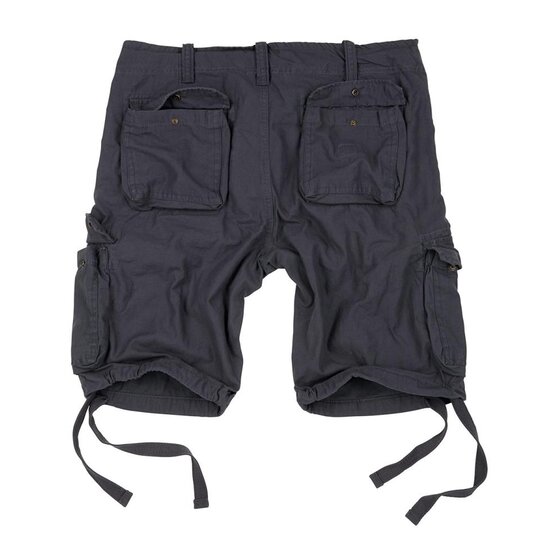 SURPLUS Airborne Vintage Shorts, anthrazit gewaschen 3XL