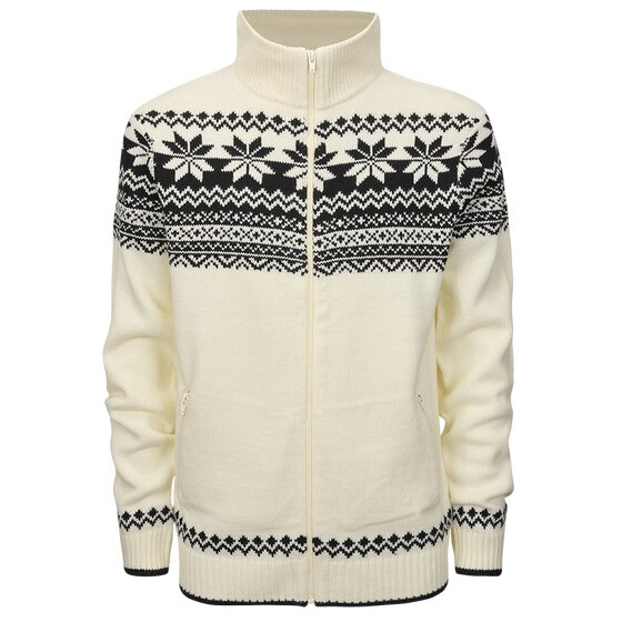 BRANDIT Cardigan Norweger, white