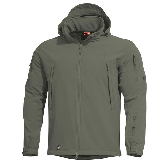 Pentagon Artaxes Soft-Shell Jacke, steingrauoliv 5XL