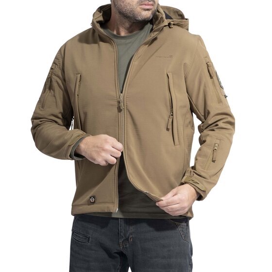 Pentagon Artaxes Soft-Shell Jacke, coyote