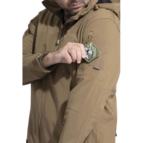 Pentagon Artaxes Soft-Shell Jacke, coyote